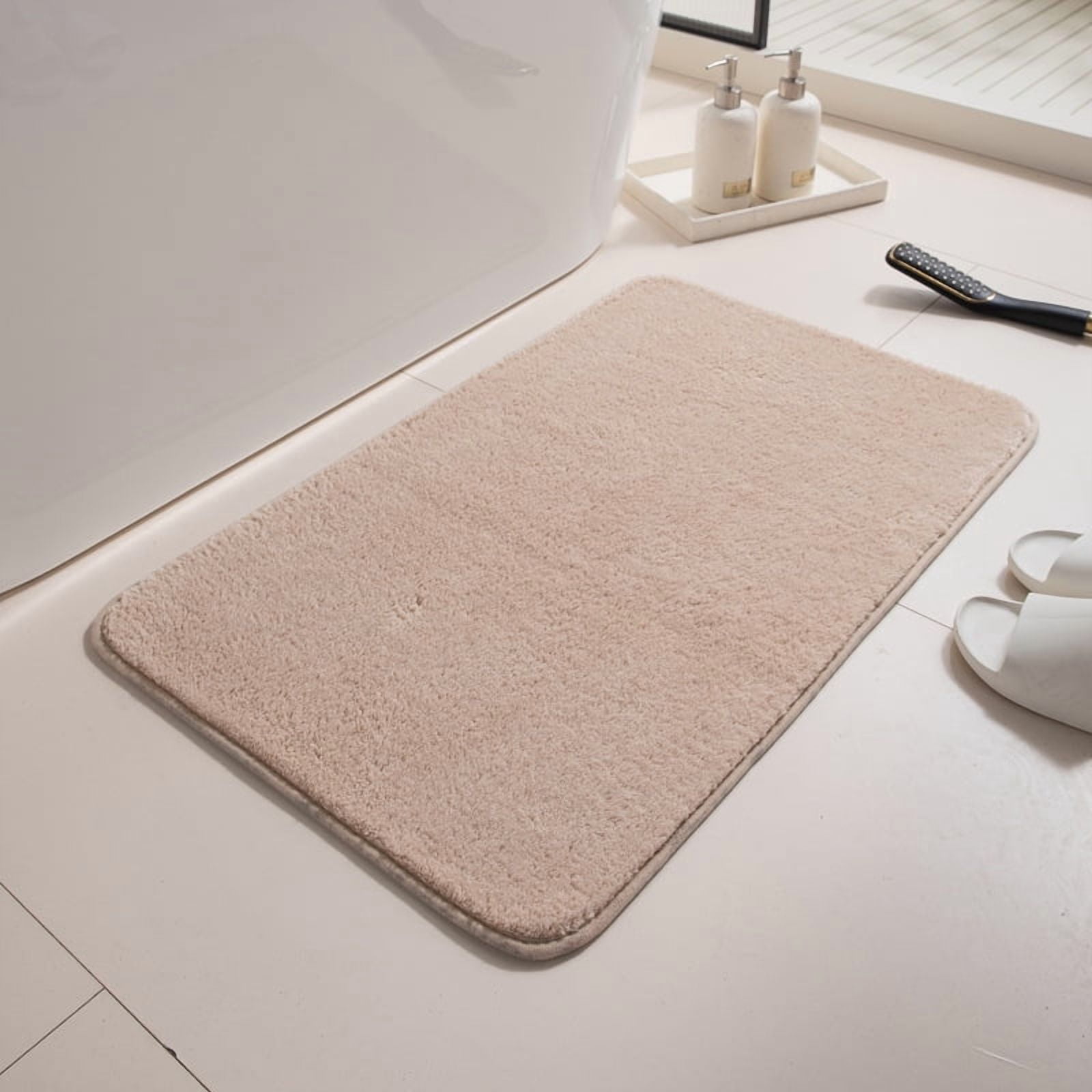 Cterwk Non Slip Bathroom Rug Absorbent Mats Quick Dry Machine Washable Bath Rugs for Bathroom, Bathtub, Kitchen, 20" x 31"