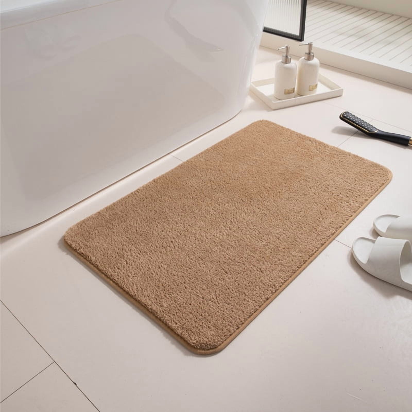 Cterwk Non Slip Bathroom Rug Absorbent Mats Quick Dry Machine Washable Bath Rugs for Bathroom, Bathtub, Kitchen, 20" x 31"