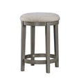thumbnail image 1 of Cterwk Set of 2 Polyester Seat Counter Height Stool for Living Room, Dining Room, Gray, 1 of 6