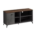 thumbnail image 1 of Cterwk Tv Stand for TVs up to 48 Inch, Media Entertainment Center with Open Shelf, TV Cabinet for Living Room, Bedroom, Gray, 1 of 5
