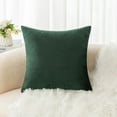 thumbnail image 1 of Cterwk Velvet Super Soft Throw Pillow Covers Decorative Square Solid Thick Cushion Case for Sofa Couch Living Room, 20 x 20inch, 1 of 7