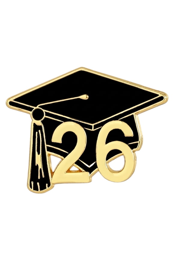Bachelor's Cap Commemorative Gift Pin 2026 Graduation Decorations Student Gift Brooch for Graduation Party Celebrations Souvenirs and Keepsakes