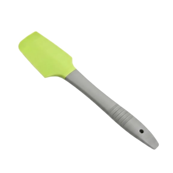 Cthrlog Butter Elbow Scraper Spoon Multifunctional Cake Cream Spatula Baking Tool for Home Kitchen Dessert Making Green Non-Stick Stainless Steel