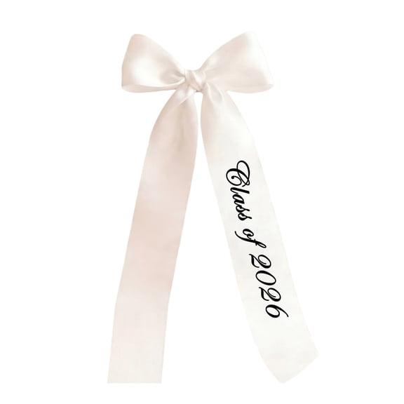 Cthrlog Graduation Decorations 2026 Champagne Bottle Ribbon Congratus Grad Party Wine Bottle Wrap for Graduation Gifts & Celebration Supplies (Untied, Pink Satin)