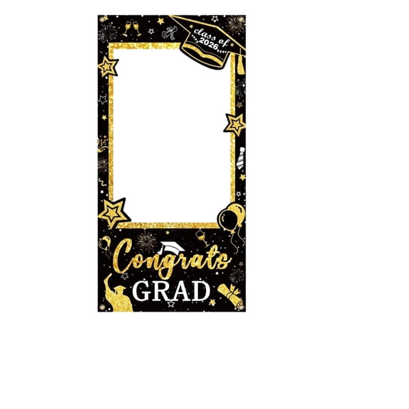Cthrlog Graduation Flag Graduation Banner Decoration Prop for 2026 Graduation Party Decorations Photo Backdrop Graduation Gifts College Graduates Home Outdoor Celebration 1pc