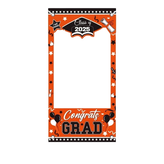 Cthrlog Graduation Photo Frame Background Cloth 2026 Graduation Decorations Party Backdrop for College Graduation Celebration School Event Photography Props Large Size Fabric Banner