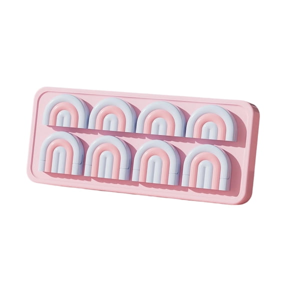 Cthrlog Socket Plug Protection Cover Child Safety Outlet Covers Anti Electric Shock Home Electrical Socket Protector for Babies Kids 8 Pack Pink
