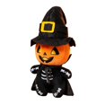 thumbnail image 1 of Cthrlog Stuffed Animal Halloween Pumpkin Plushies Witch Hat Bedtime Soft Plush Toy Weighted Cute Gifts Holiday Decor Kids, 1 of 5