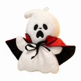thumbnail image 1 of Cthrlog Stuffed Animal Plushies Bedtime Soft Plush Toy Cute Weighted Ghost Doll with Black Cape Red Bow Tie Halloween Decoration Kids Party Favor Gifts, 1 of 6