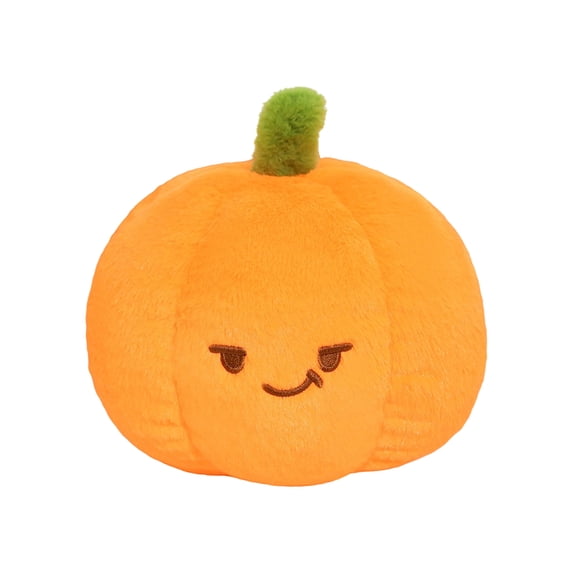 Cthrlog Stuffed Animal Plushies Bedtime Soft Plush Toy Weighted Cute Gifts, Adorable Smiling Pumpkin Plush Kawaii Vegetable Autumn Halloween Decor for Kids Collectors