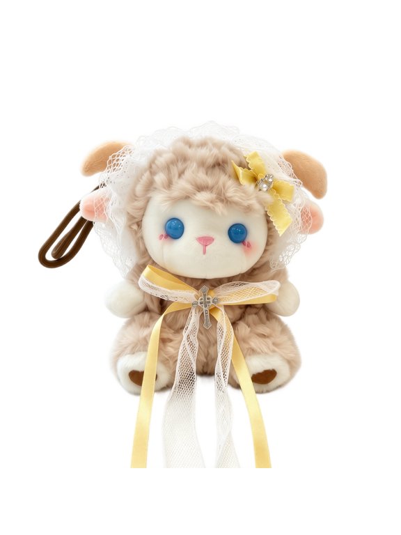 Stuffed Animal Plushies Bedtime Soft Plush Toy Weighted Stuffed Animals Cute Gifts with Carabiner Clip for Kids Collectors Kawaii Style Decoration