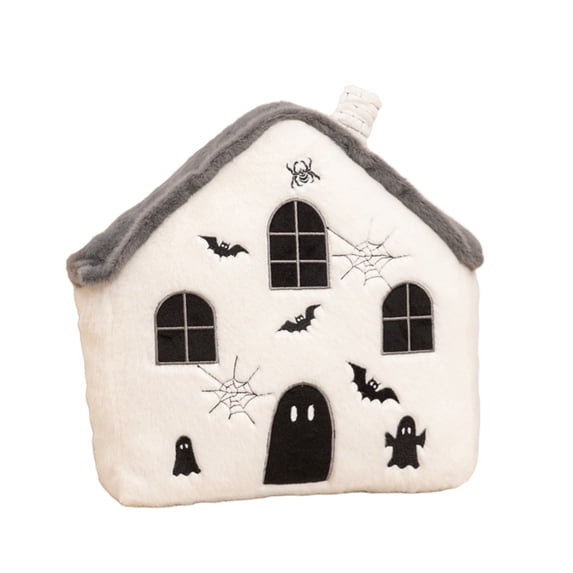 Cthrlog Stuffed Animal Plushies Bedtime Soft Plush Toy Weighted Stuffed Animals Cute Gifts, Halloween Pumpkin House Decor with Bat Spiderweb, Soft Plush Fabric for Kids Collectors Holiday