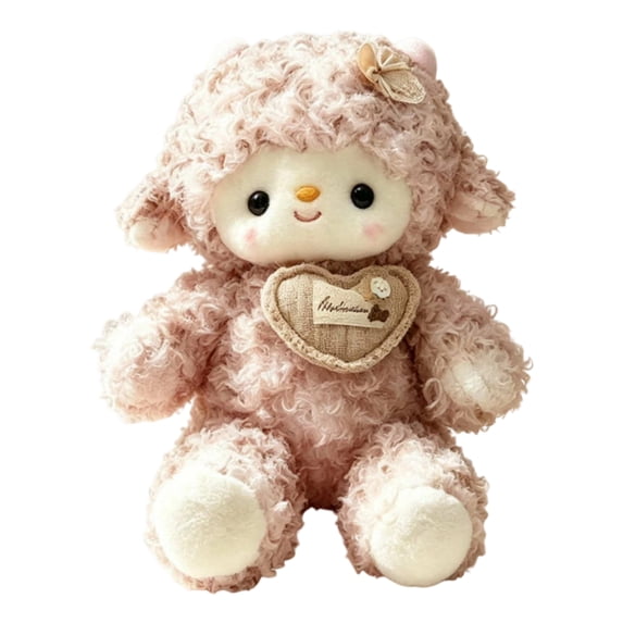 Cthrlog Stuffed Animal Plushies Bedtime Soft Plush Toy Weighted Stuffed Animals Cute Gifts, Soothing Sensory Cuddly Heart Plushie for Kids Teens Adults Relaxation Valentine's Day Birthday