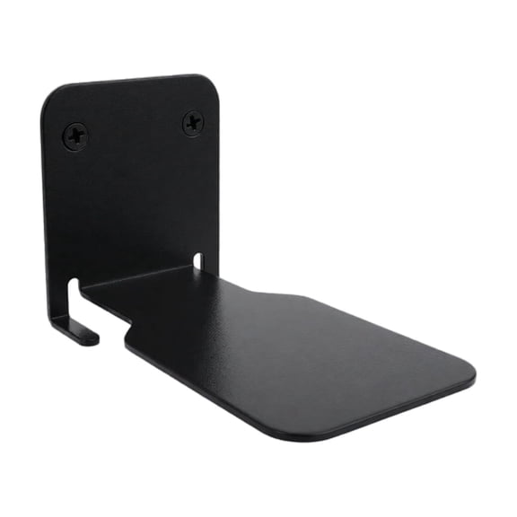 Cthrlog Summerween Invisible Wall Mounted Bookshelf Stainless Steel Concealed Floating Shelf for Home Office Living Room Modern Minimalist Decor Black Bracket Support Black