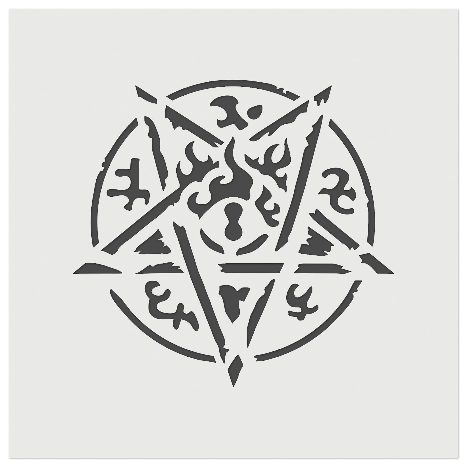 Cthulhu Elder Sign Eldritch Horror Pentagram DIY Cookie Wall Craft ...