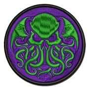 Cthulhu Eldritch Horror Applique Multi-Color Embroidered Hook & Loop Patch - 3 Inch Medium