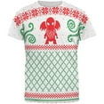 thumbnail image 1 of Cthulhu Lovecraft Dimensions Ugly Christmas Sweater All Over Mens T Shirt Multi MD, 1 of 2