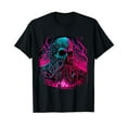 thumbnail image 1 of Cthulhu Lovecraft | Horror Cthulhu Myth | Entity of Cthulhu Men Vintage Casual T-Shirt, 1 of 5