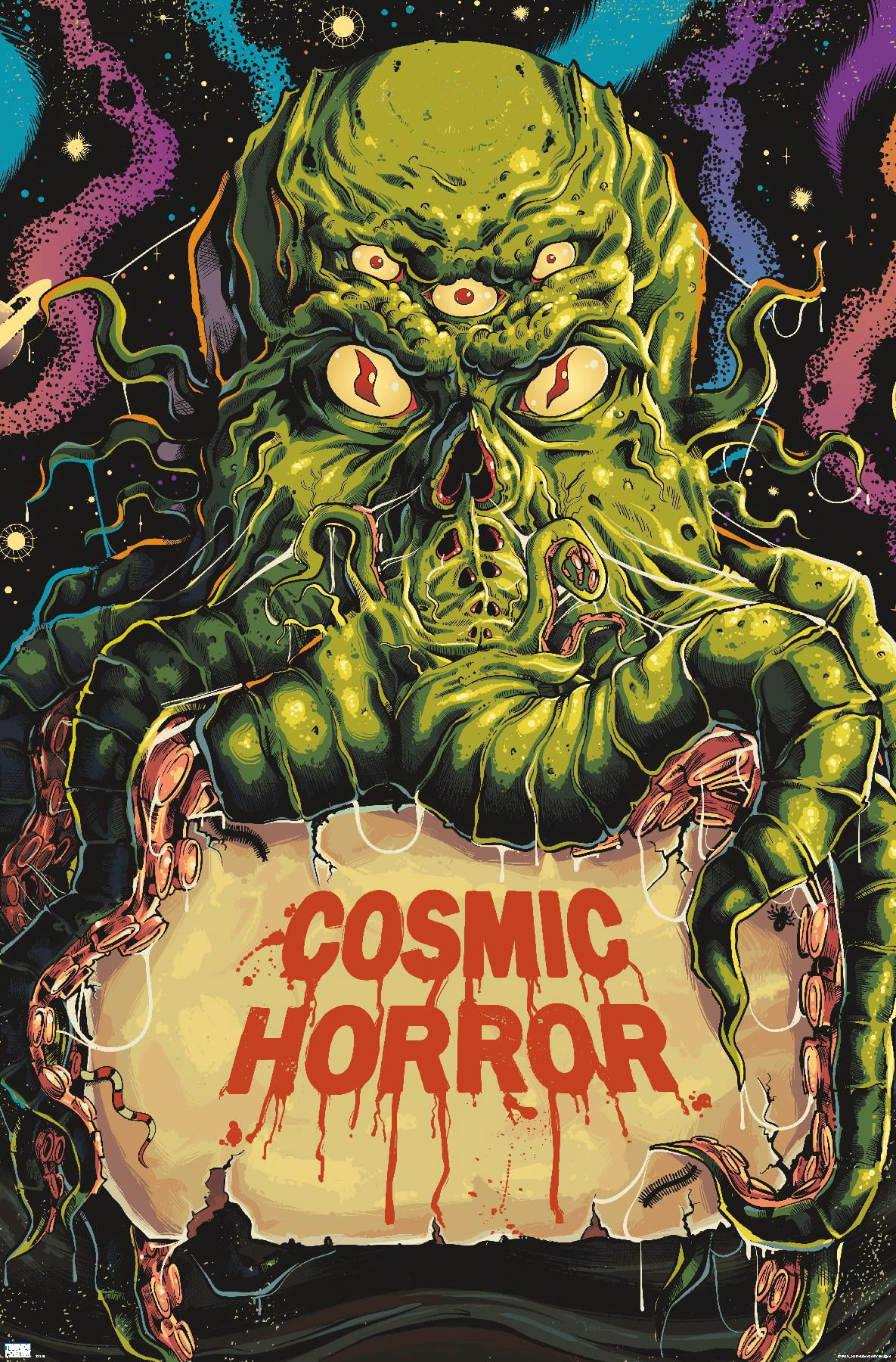 Cthulhu Monster - Classic Horror Wall Poster, 22.375" x 34"