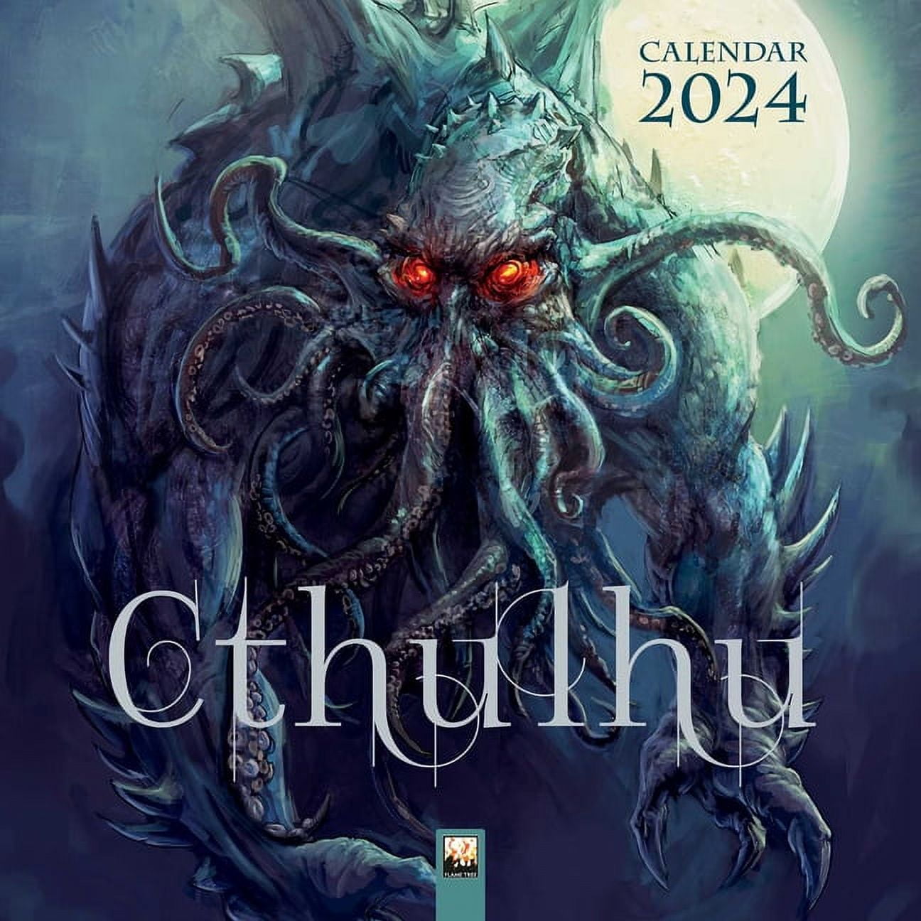 Cthulhu Wall Calendar 2024 (Art Calendar) (Calendar)