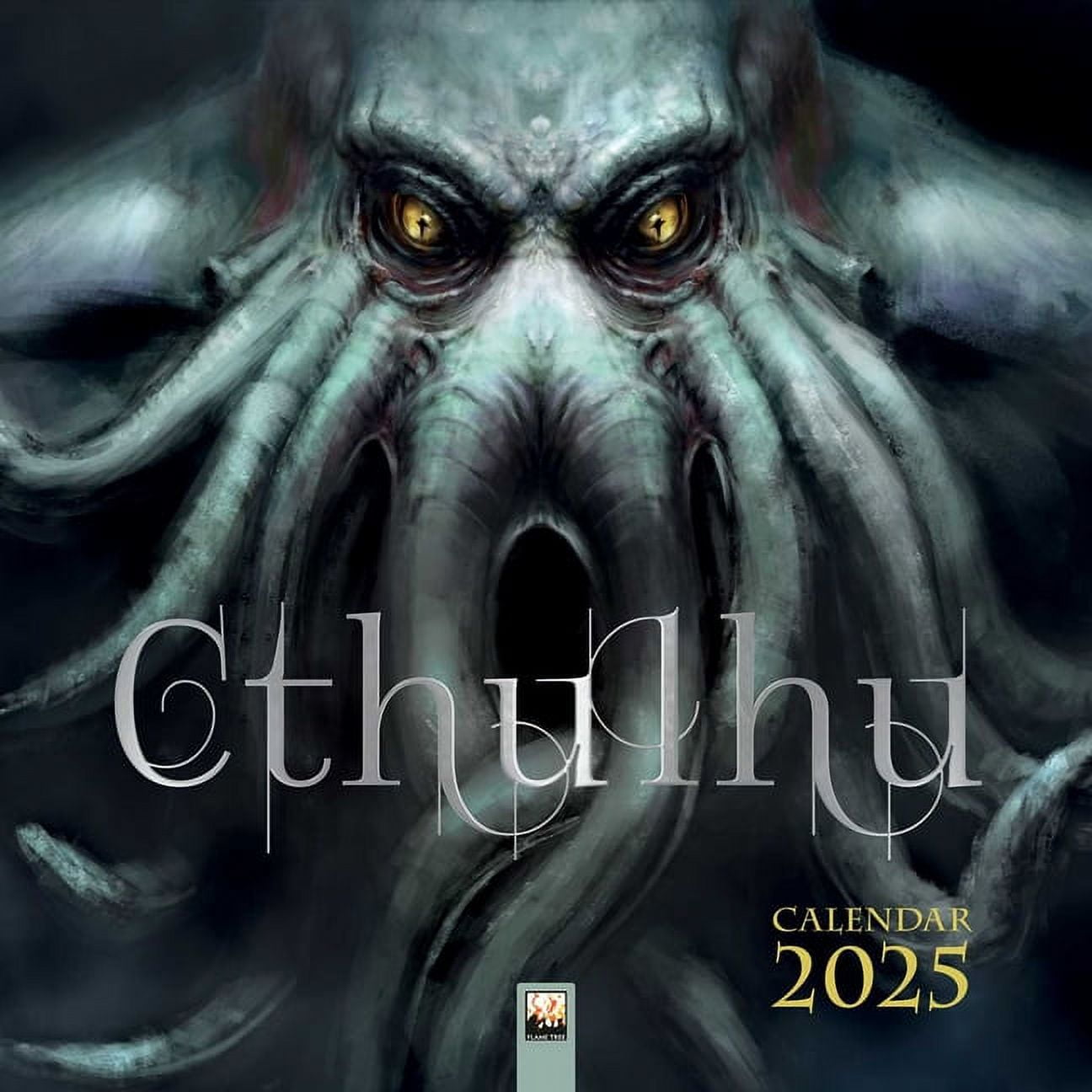 Flame Tree Publishing, Cthulhu 2025 Wall Calendar