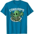 thumbnail image 1 of Cthuloops Kawaii Cthulhu Myth Cereal Parody Softstyle Unisex T-Shirt, 1 of 5