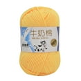 thumbnail image 1 of Ctnporpo 1 PCS Soft Milk Cotton Yarn Skeins for DIY Doll Sweater Hats Scarf Shawl DIY Knitting Crochet Hook Set, 1 of 8