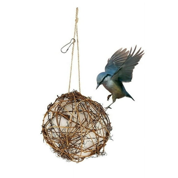 Ctnporpo 1PC Handmade Birdhouse and Birdhouse Materials - 2024 New Bird Nesting Ball Material for Wild Birds, Hummingbird Nesting Humming Bird House Material Gifts for Bird Watching Nature Lovers