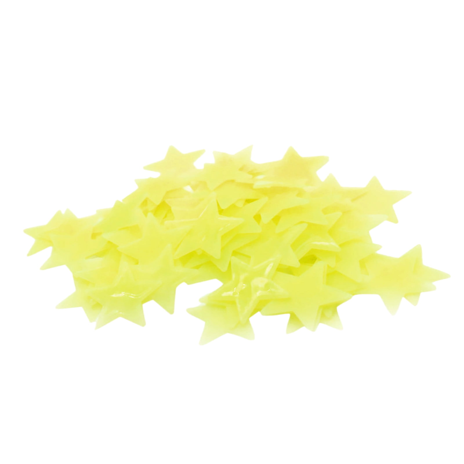Ctnporpo 50PC Kids Bedroom Fluorescent Glow In The Dark Snowflake Wall