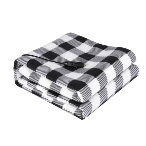 Ctnporpo Blanket 12V Car Heating Blanket for Grid Cars Car Mounted Insulation and Cold Insulation Electric Blanket Wool Blanket Cotton Blanket