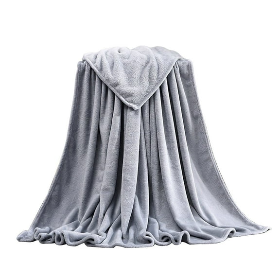Ctnporpo Blanket Super Soft Warm Solid Warm Micro Plush Fleece Blanket Throw Rug Sofa Bedding Wool Blanket Cotton Blanket