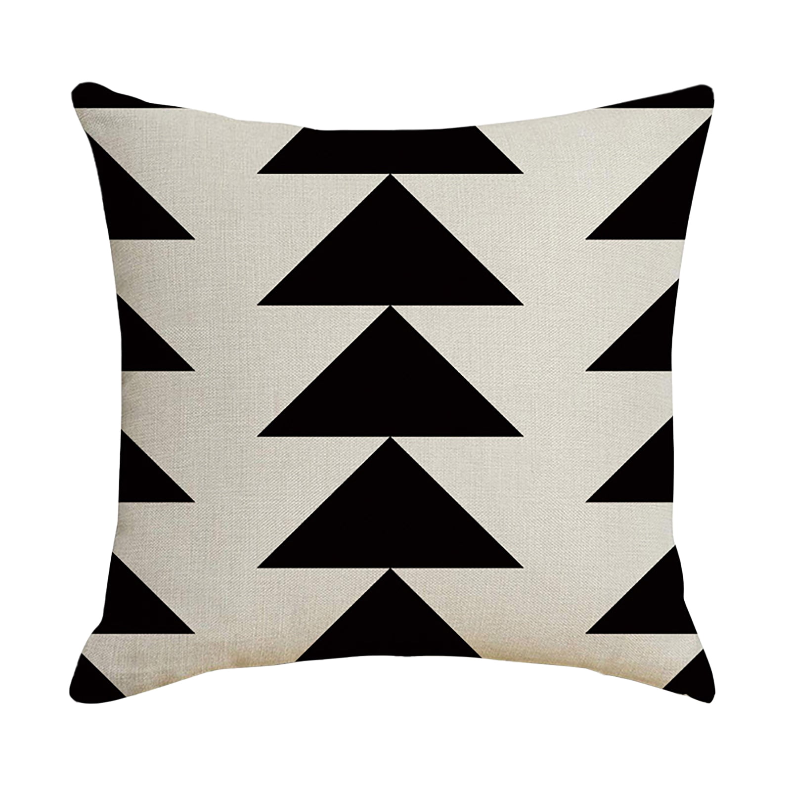 Ctnporpo Clearance Throw Pillows Covers Pillowcase Black White