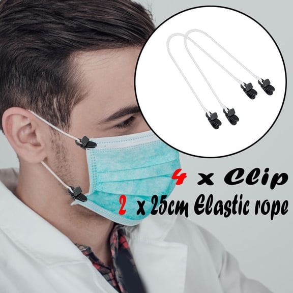 Ctnporpo Durable Firm Plastic Clip Camisole Stabilizer 4 Clip 2 Elastic Rope Adjustable Storage Shelves Closet Organizers