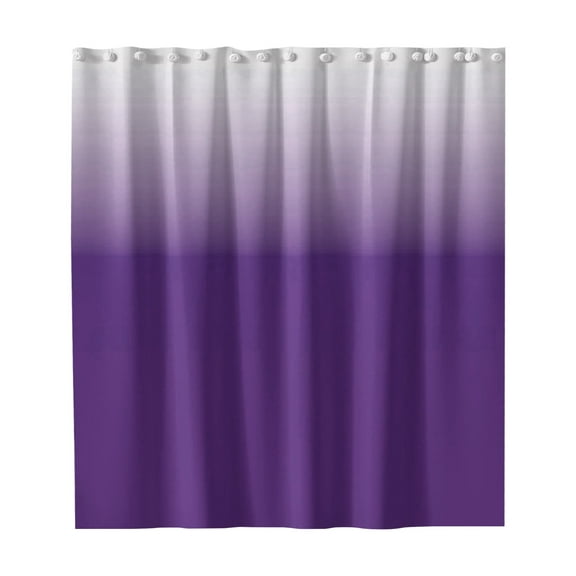 Ctnporpo Fabric Shower Curtain Grey Gradual Water Shower Curtain for Bathroom Decor Accessories Set with Hooks 180*180cm 1 Panel Shower Curtain Bathroom Decor