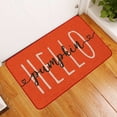 thumbnail image 1 of Ctnporpo Fall Thanksgiving Decorative Door Mat Farmhouse Happy Fall Yall Doormat Autumn Buffalo Plaid Doormats Non Slip Fall Indoor Floor Mat Low Profile Entryway Rug for Autumn Holiday De Area Rug, 1 of 4