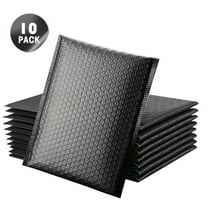 Ctnporpo Lined Padded Envelopes 10Pcs Bubble Poly Mailers Mailer Black Seal Self Housekeeping & Organizers Storage Shelves Closet Organizers