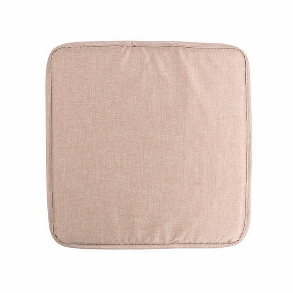Ctnporpo Seat Cushion Square Strap Garden Chair Pads Seat Cushion for Outdoor Bistros Stool Patio Dining Room Linen Ergonomic Cushion Lumbar Support Cushion