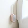 thumbnail image 1 of Ctnporpo Shower Nozzle Wall-Mounted Toilet Brush and Holder Set Stainless Steel Bathroom Toilet Brush Bath Towels Bath Mats, 1 of 2