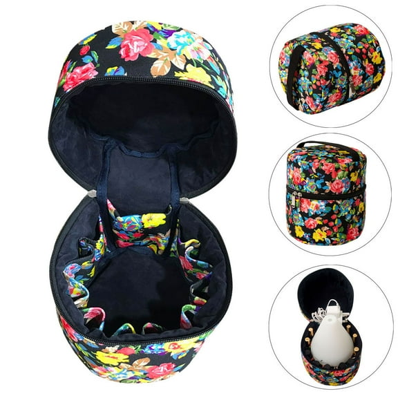 Ctnporpo Storage Case 10-bottle Essential Oil Diffuser Carrying Case Tote Aromatherapy Bag for DoTERRA Storage Shelves Closet Organizers