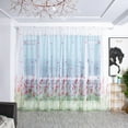 thumbnail image 1 of Ctnporpo Trees Sheer Curtain Tulle Window Treatment Voile Drape Valance Fabric Blackout Curtain Sheer Curtain, 1 of 9
