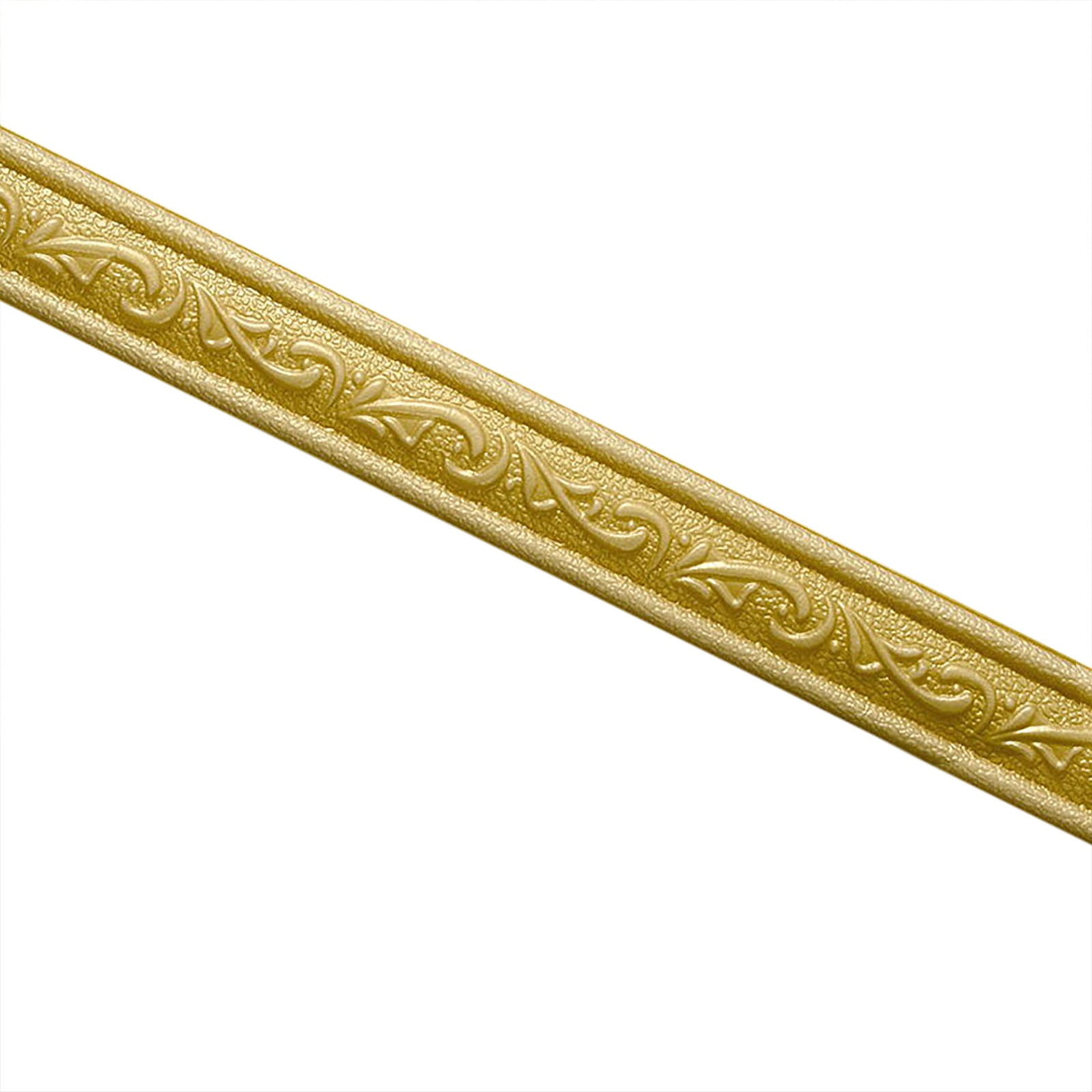 Ctnporpo Wall Trim Line Skirting Border 3D Pattern Sticker Decorative
