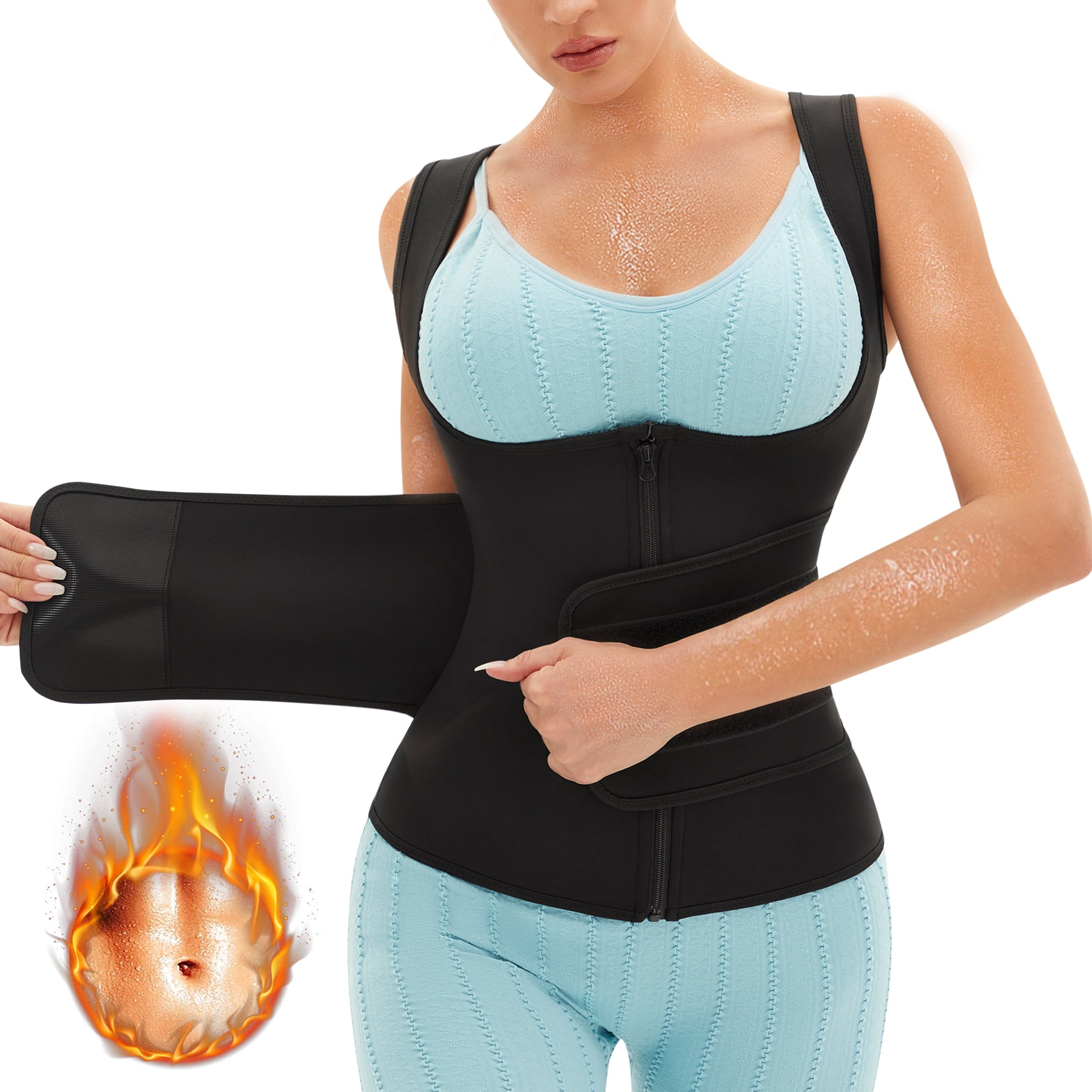 Best sweat vest waist trainer sale
