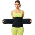 CtriLady Women Waist Trainer Cincher Corset Sweat Band Slimmer Belly Belt Tummy Control Workout