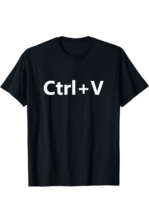 Ctrl V Family Matching Copy Paste T-Shirt
