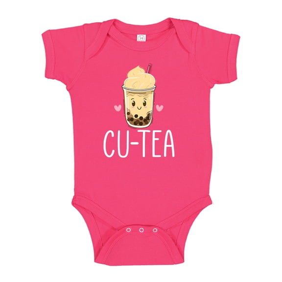 Cu-Tea Baby Bodysuit One Piece 24 mo Cyber Pink