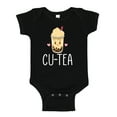 thumbnail image 1 of Cu-Tea Baby Bodysuit One Piece 6 mo Black, 1 of 3