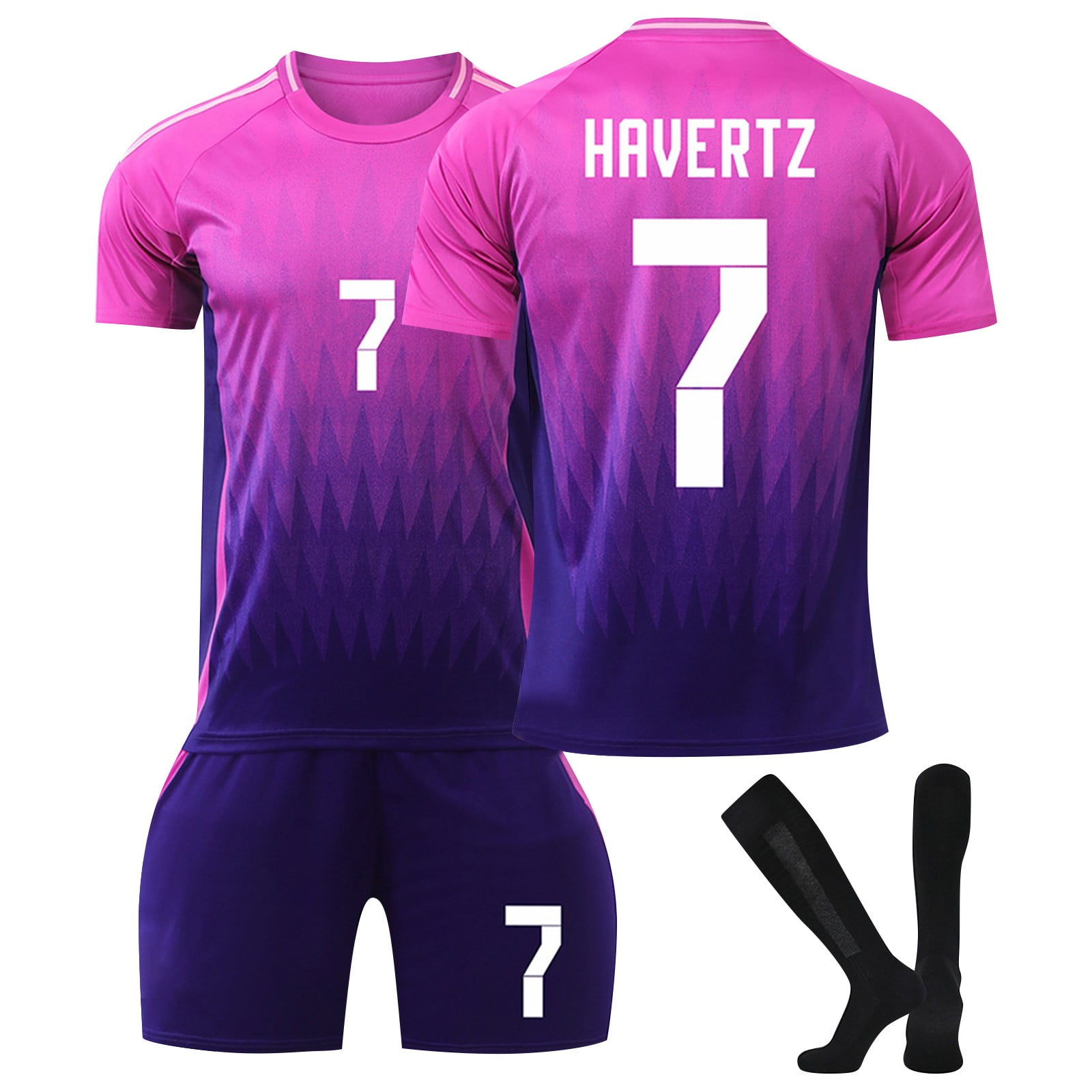 CuYou 24 25 Germany Euro Away Game Soccer Jerseys 3 Piece Set Number 7 cuyou-24-25-germany-euro-away-game-soccer-jerseys-3-piece-set-number-7