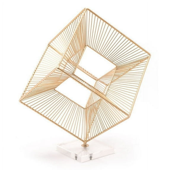 Cuadrado Figurine Gold