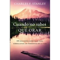 Pre-Owned Cuando No Sabes Qué Orar: 100 Oraciones Esenciales Para Sobrellevar Las Tormentas de la Vida (Paperback) 0829770836 9780829770834