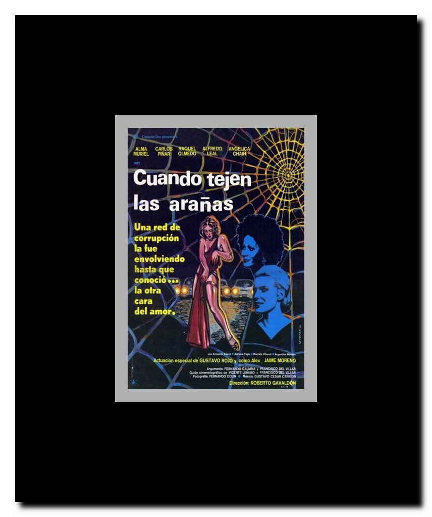 Cuando tejen las aranas Framed Movie Poster